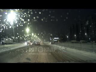 kursk accident on a student's street with a chase avtokadr 46